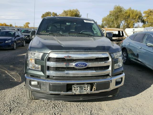 1FTFW1EF0FKD60815 - 2015 FORD F150 SUPER BLACK photo 9