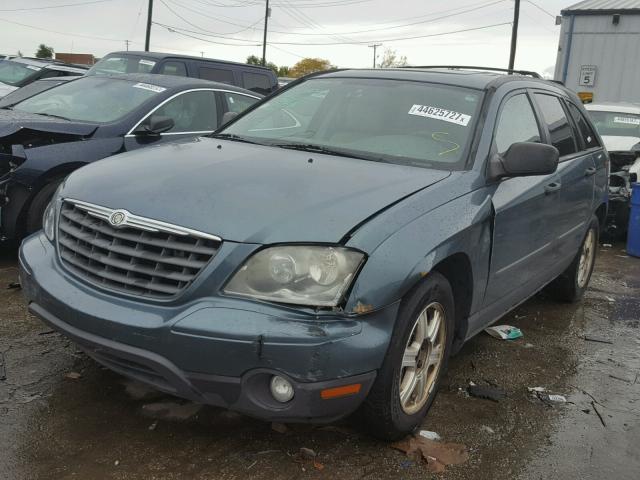 2A4GM48436R679367 - 2006 CHRYSLER PACIFICA BLUE photo 2