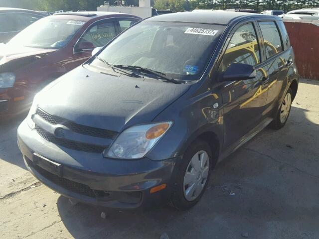 JTKKT604765013175 - 2006 TOYOTA SCION XA GRAY photo 2