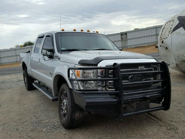 1FT8W3BT4CEC18024 - 2012 FORD F350 SILVER photo 1