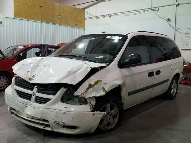 1D4GP24R56B735846 - 2006 DODGE GRAND CARA WHITE photo 2