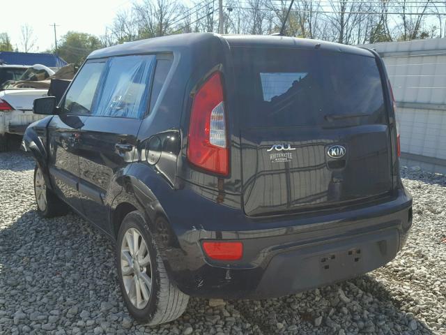 KNDJT2A61D7596212 - 2013 KIA SOUL + BLACK photo 3