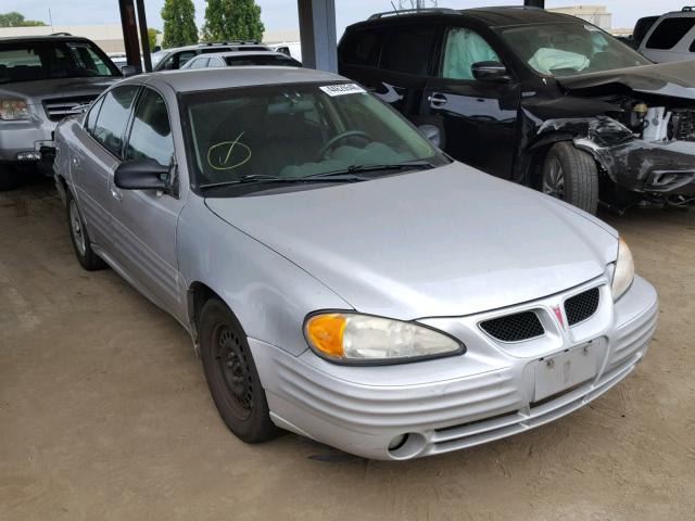 1G2NF52T51M605445 - 2001 PONTIAC GRAND AM S SILVER photo 1