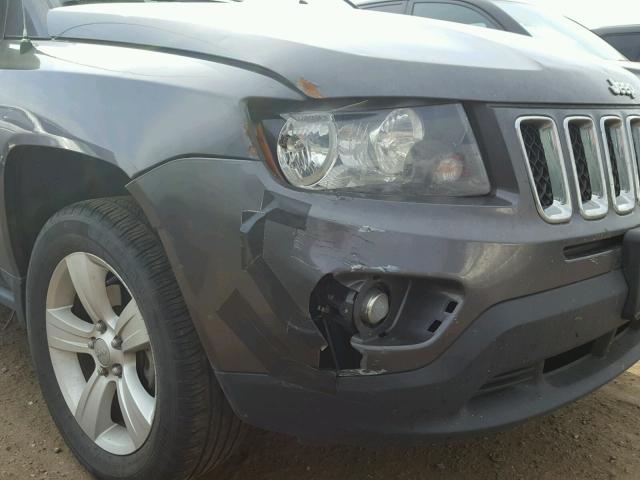 1C4NJDBB0FD423896 - 2015 JEEP COMPASS SP 灰色 照片 9