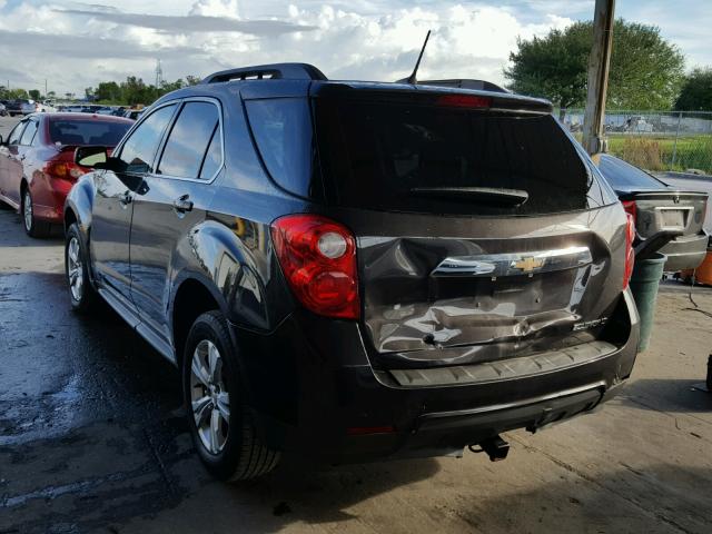 2GNALBEK0E6185447 - 2014 CHEVROLET EQUINOX LT BLACK photo 3