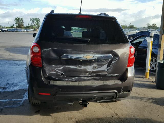 2GNALBEK0E6185447 - 2014 CHEVROLET EQUINOX LT BLACK photo 9