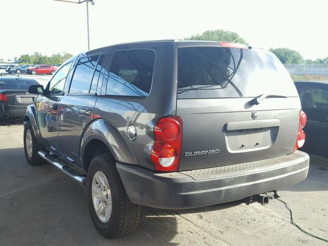 1D4HD38N84F161436 - 2004 DODGE DURANGO ST GRAY photo 3