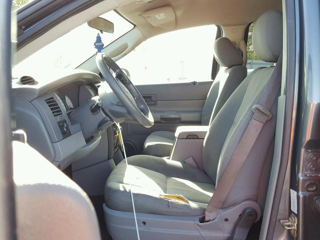 1D4HD38N84F161436 - 2004 DODGE DURANGO ST GRAY photo 5