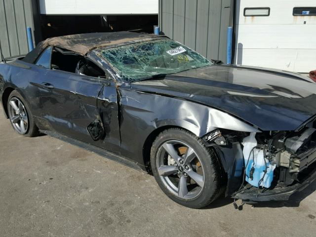 1FATP8UH0H5329292 - 2017 FORD MUSTANG GRAY photo 9