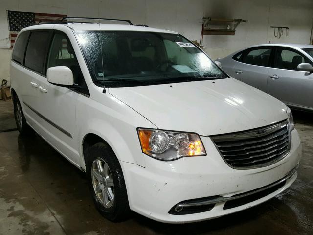 2C4RC1BG9CR197811 - 2012 CHRYSLER TOWN & COU WHITE photo 1