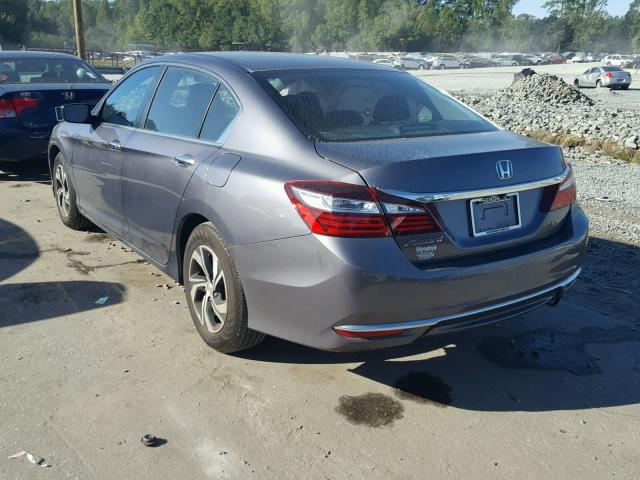 1HGCR2F35GA091224 - 2016 HONDA ACCORD LX CHARCOAL photo 3