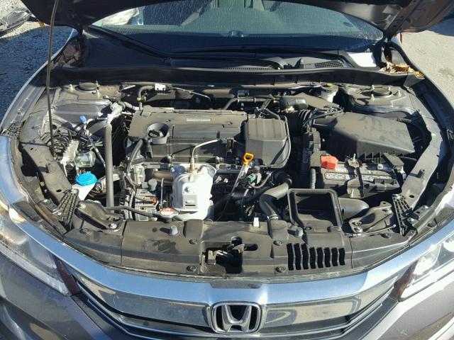 1HGCR2F35GA091224 - 2016 HONDA ACCORD LX CHARCOAL photo 7