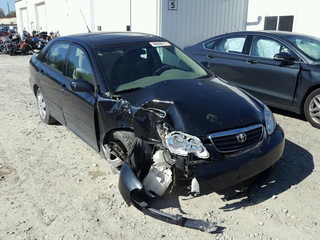 1NXBR32E35Z384019 - 2005 TOYOTA COROLLA BLACK photo 1