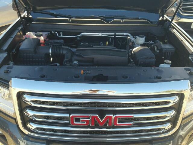 1GTG5CEA0H1254431 - 2017 GMC CANYON SLE CHARCOAL photo 7