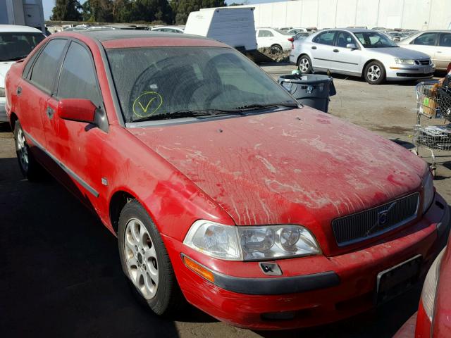 YV1VS29551F677385 - 2001 VOLVO S40 1.9T RED photo 1