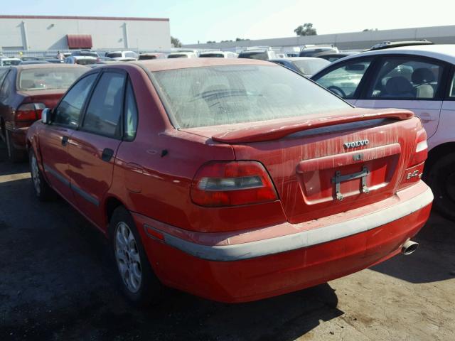 YV1VS29551F677385 - 2001 VOLVO S40 1.9T RED photo 3