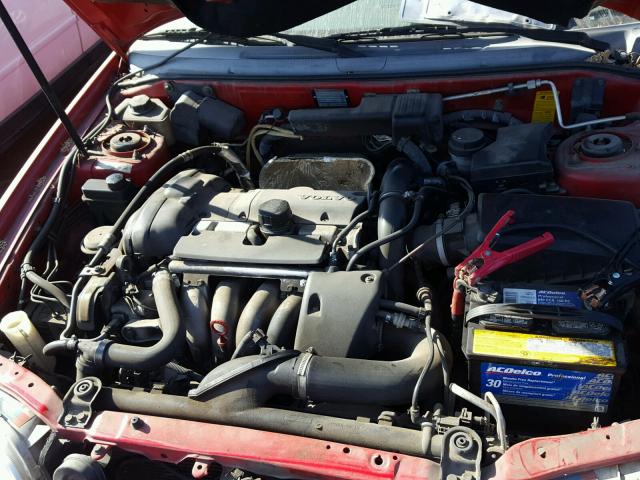 YV1VS29551F677385 - 2001 VOLVO S40 1.9T RED photo 7