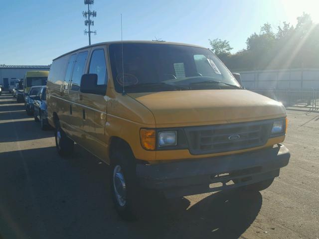 1FTSS34L14HB42258 - 2004 FORD ECONOLINE YELLOW photo 1