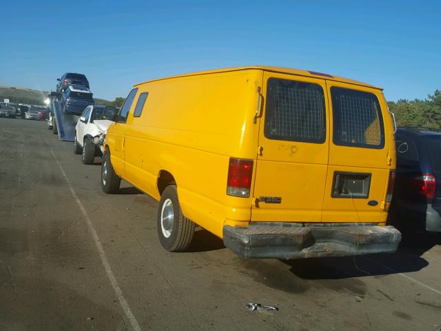 1FTSS34L14HB42258 - 2004 FORD ECONOLINE YELLOW photo 3