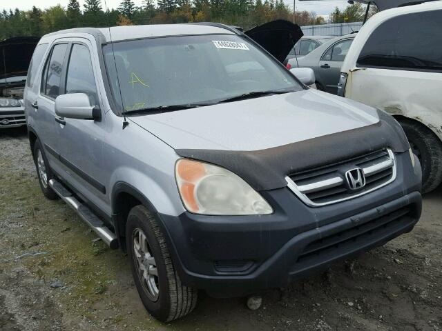 JHLRD78854C811587 - 2004 HONDA CR-V EX SILVER photo 1