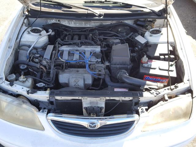 1YVGF22C3X5859249 - 1999 MAZDA 626 ES WHITE photo 7