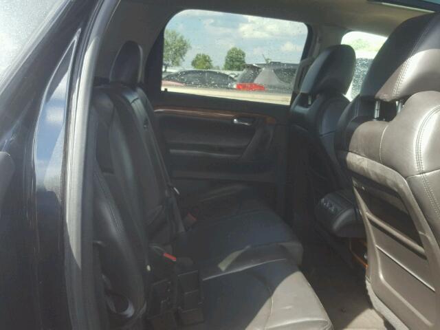 5GZEV23D09J102826 - 2009 SATURN OUTLOOK XR შავი ფოტო 6