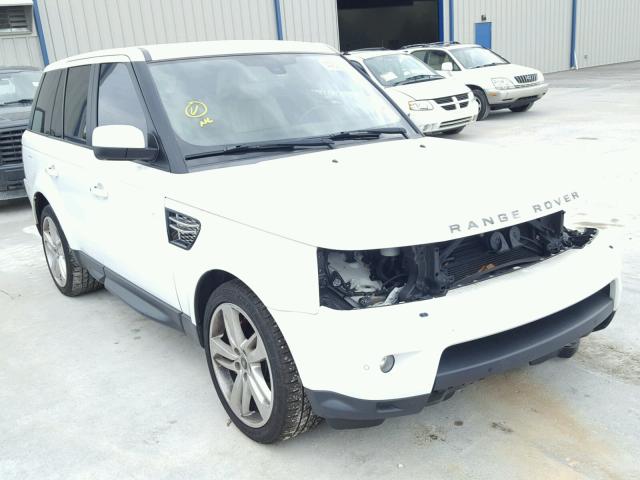 SALSH2E40DA782009 - 2013 LAND ROVER RANGE ROVE WHITE photo 1