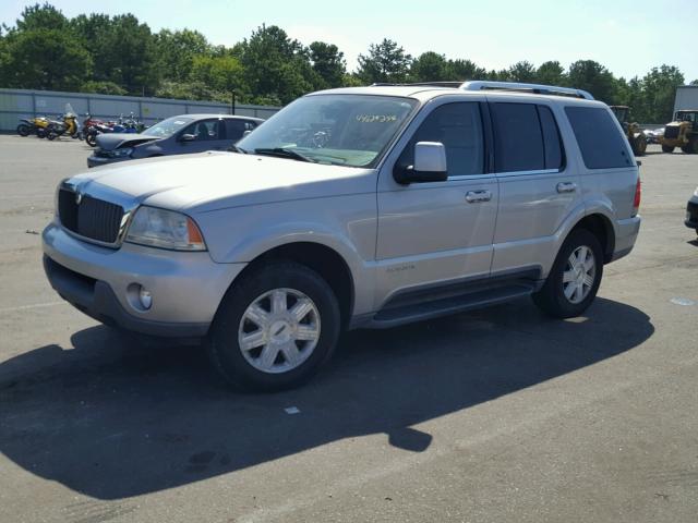 5LMEU68HX3ZJ52593 - 2003 LINCOLN AVIATOR 银色 照片 2