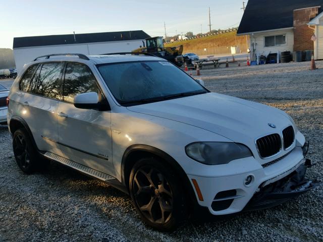 5UXZV4C53BL405020 - 2011 BMW X5 XDRIVE3 WHITE photo 1