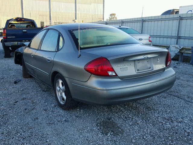 1FAFP55233G216309 - 2003 FORD TAURUS SES BEIGE photo 3