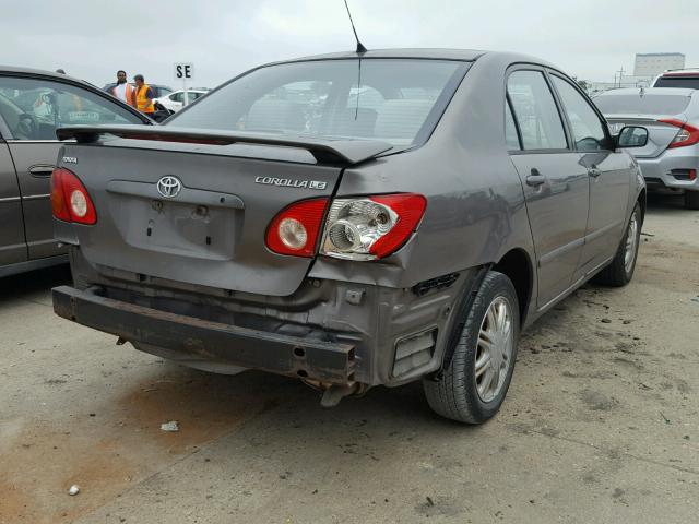 2T1BR32E33C016390 - 2003 TOYOTA COROLLA GRAY photo 4