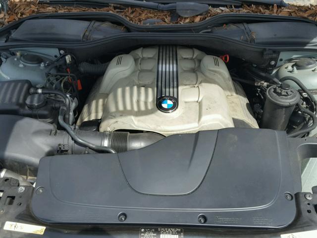 WBAGN63515DS60821 - 2005 BMW 745 LI Azul foto 7