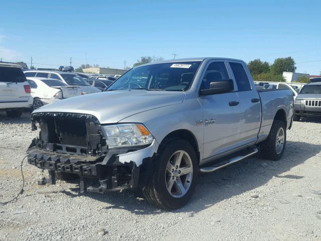 1C6RR6FT9ES398278 - 2014 RAM 1500 ST SILVER photo 2