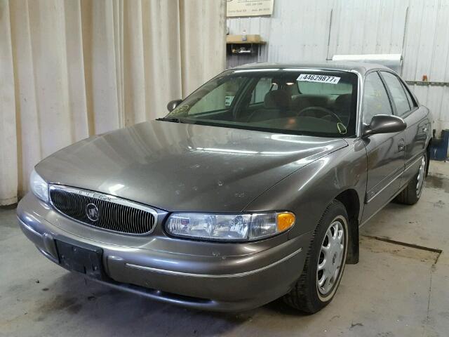 2G4WS52J221283351 - 2002 BUICK CENTURY CU GRAY photo 2