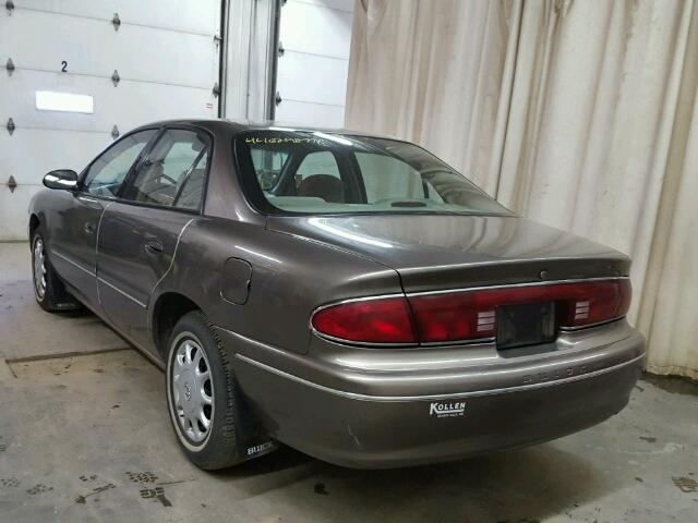 2G4WS52J221283351 - 2002 BUICK CENTURY CU GRAY photo 3