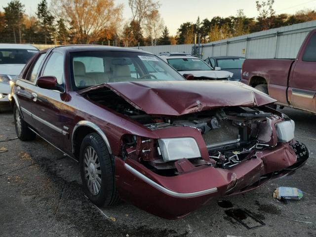 2MEFM75V46X606275 - 2006 MERCURY GRAND MARQ MAROON photo 1