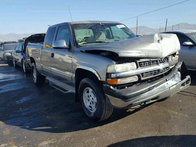 2GCEK19T0X1135626 - 1999 CHEVROLET SILVERADO GRAY photo 1