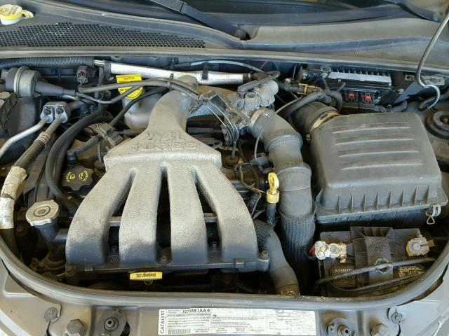 3C3EY55E25T342225 - 2005 CHRYSLER PT CRUISER GRAY photo 7