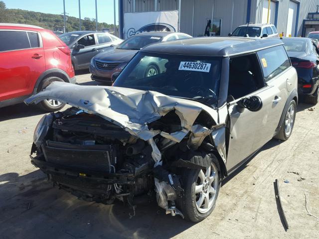 WMWML33579TX35889 - 2009 MINI COOPER CLU GOLD photo 2