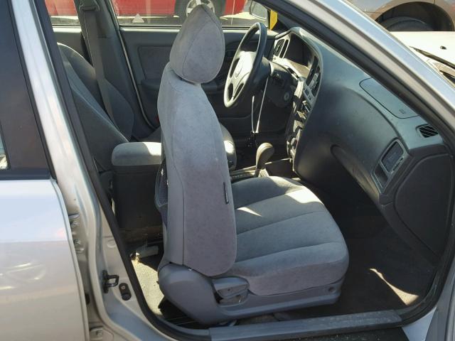 KMHDN46D55U006036 - 2005 HYUNDAI ELANTRA GL GRAY photo 5