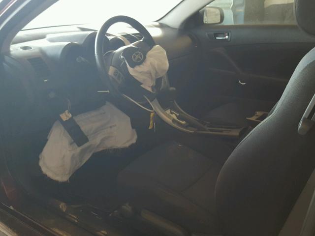 JTKDE177970213432 - 2007 TOYOTA SCION TC 栗色 照片 5