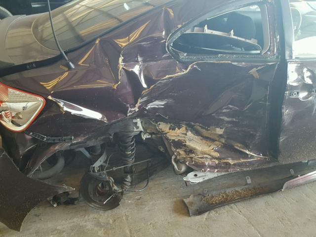 JTKDE177970213432 - 2007 TOYOTA SCION TC 栗色 照片 9