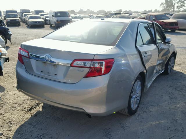 4T4BF1FK6ER352880 - 2014 TOYOTA CAMRY L SILVER photo 4