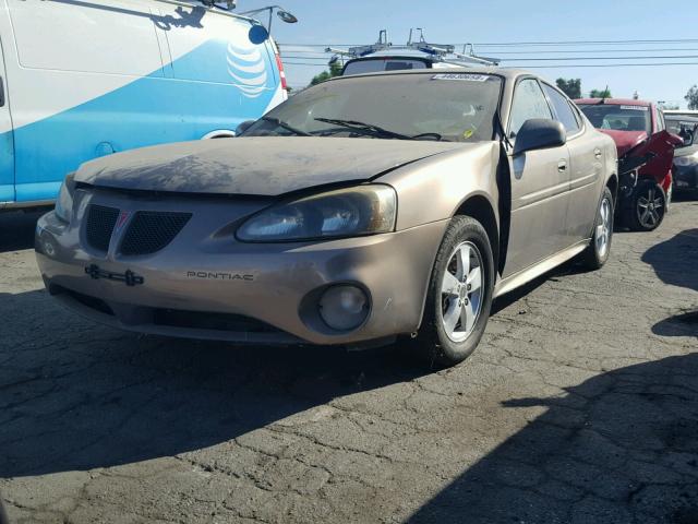 2G2WP552861126430 - 2006 PONTIAC GRAND PRIX ყავისფერი ფოტო 2