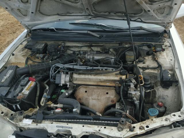 1HGCD5634SA056828 - 1995 HONDA ACCORD LX WHITE photo 7