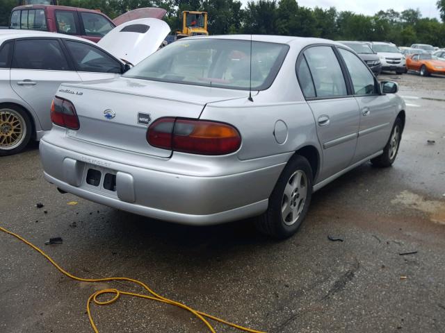 1G1NE52JX3M646968 - 2003 CHEVROLET MALIBU LS SILVER photo 4