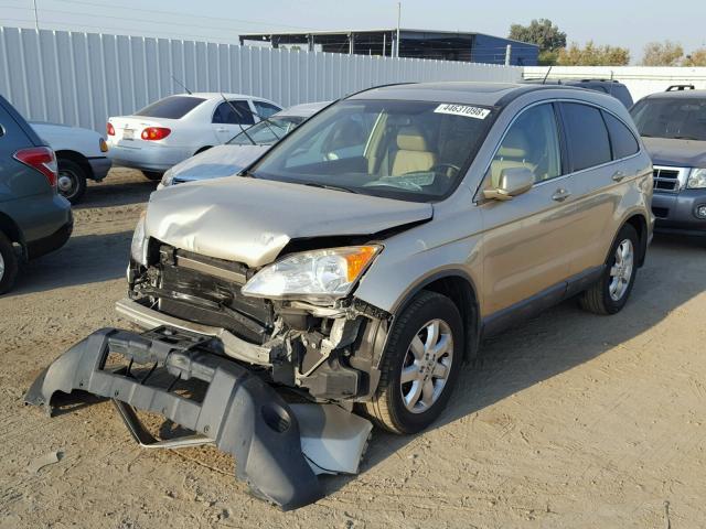 JHLRE48747C117657 - 2007 HONDA CR-V EXL GOLD photo 2