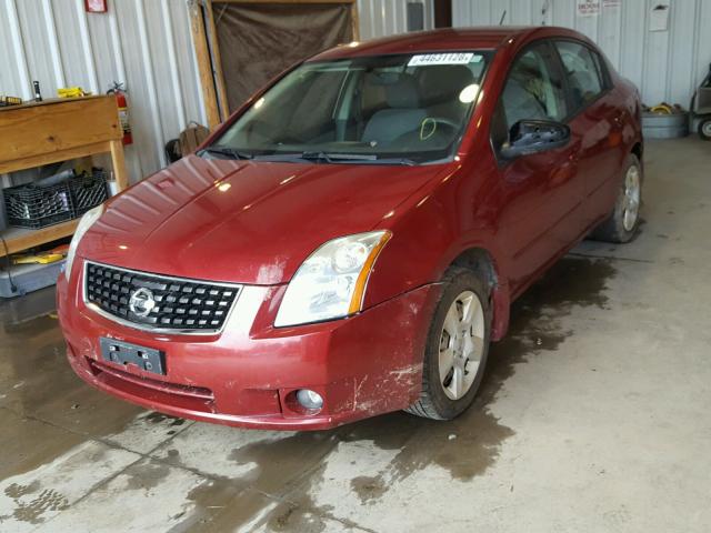 3N1AB61E08L732402 - 2008 NISSAN SENTRA 2.0 RED photo 2