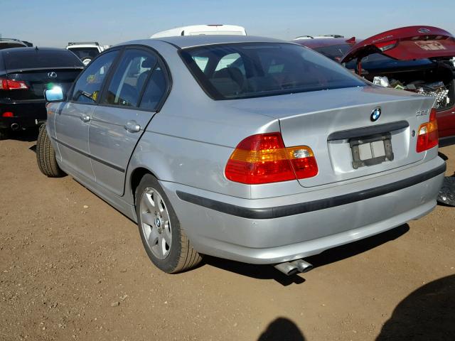 WBAEV33463KL81592 - 2003 BMW 325 SILVER photo 3