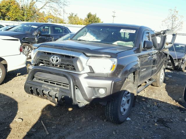 5TFTU4GN9DX038690 - 2013 TOYOTA TACOMA PRE GRAY photo 2